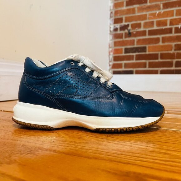 Hogan Interactive Leather Sneakers Women's US 6.5 - Picture 7 of 16